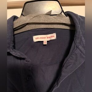 Orlebar Brown Dark Blue Men's Polo Shirt